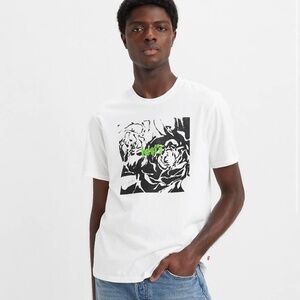 Levi's® Premium Men’s Relaxed Fit Short Sleeve T-Shirt White Size XL New